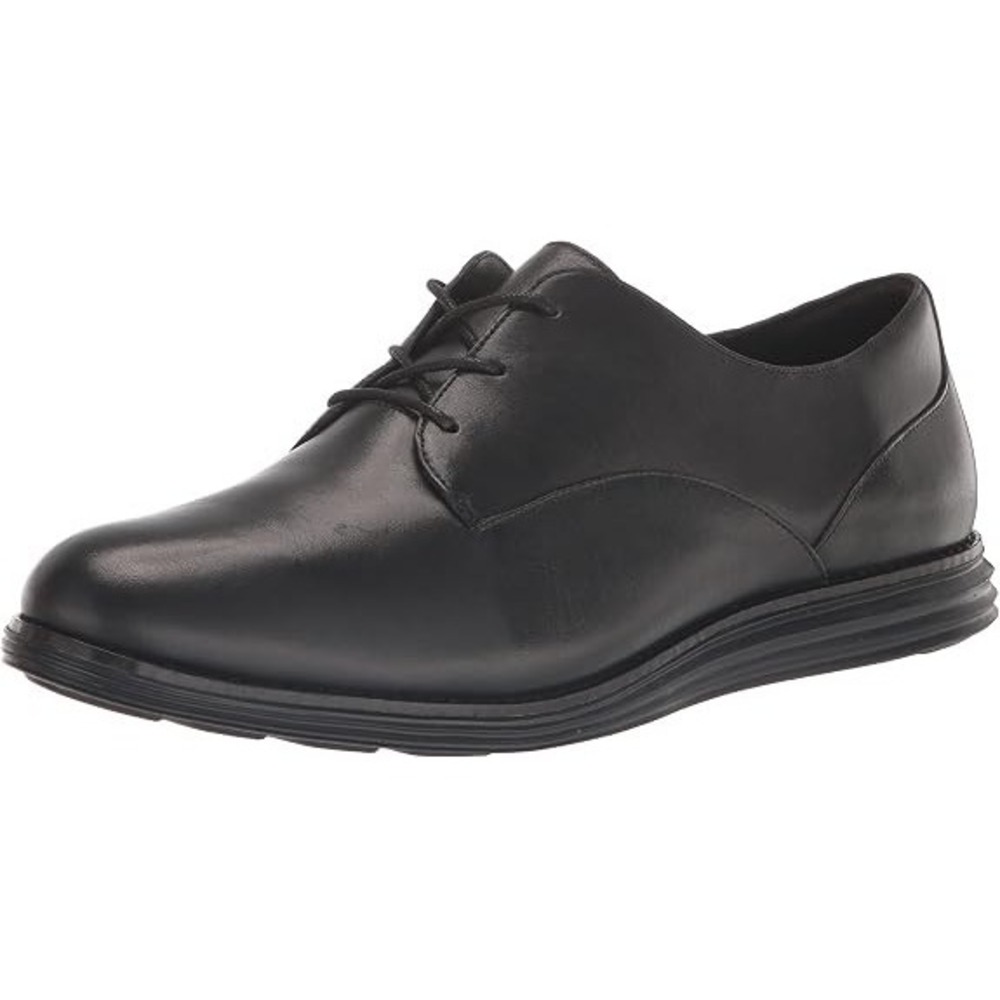 Cole Haan Women's Original Grand Plain Oxford Black Leather W26711 Size 10.5